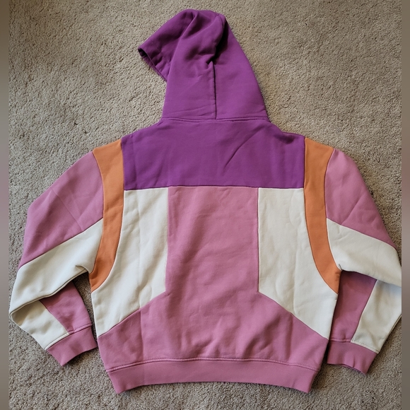 NWT IRO Paris Susane Color-block French Cotton-terry Hoodie - Picture 6 of 7